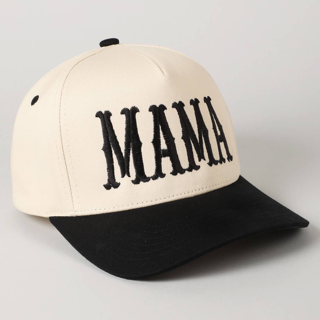 MAMA Embroidery Hat Pink