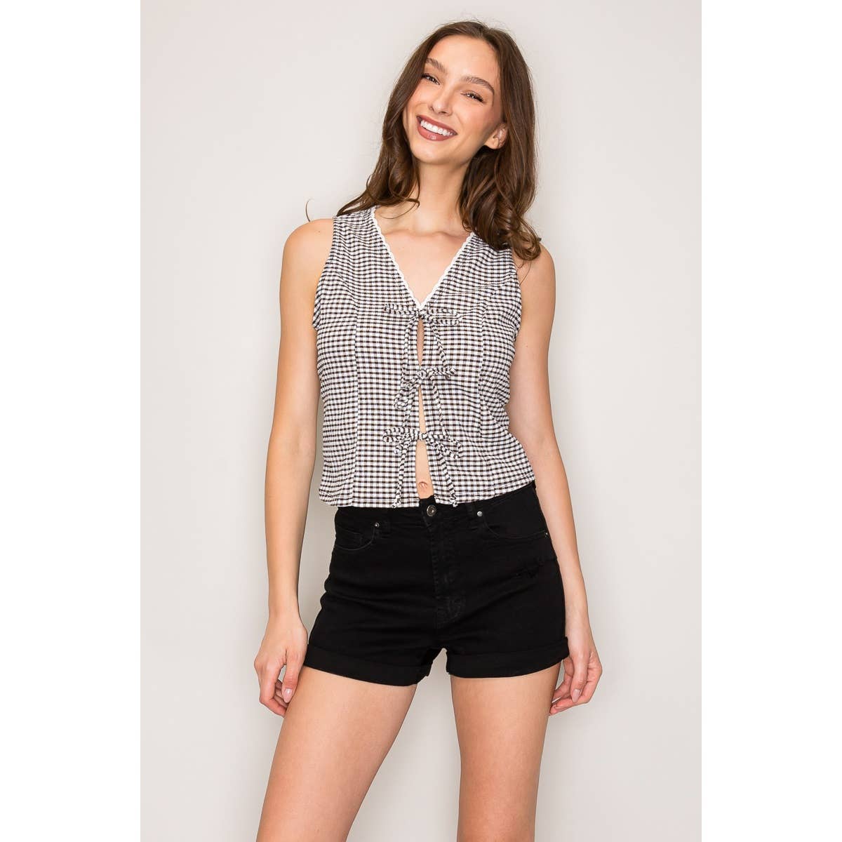 Bow Tie Vest Top