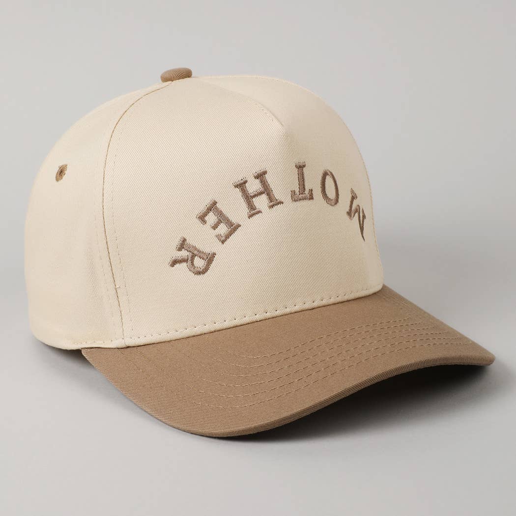 MOTHER Embroidery Cap Black