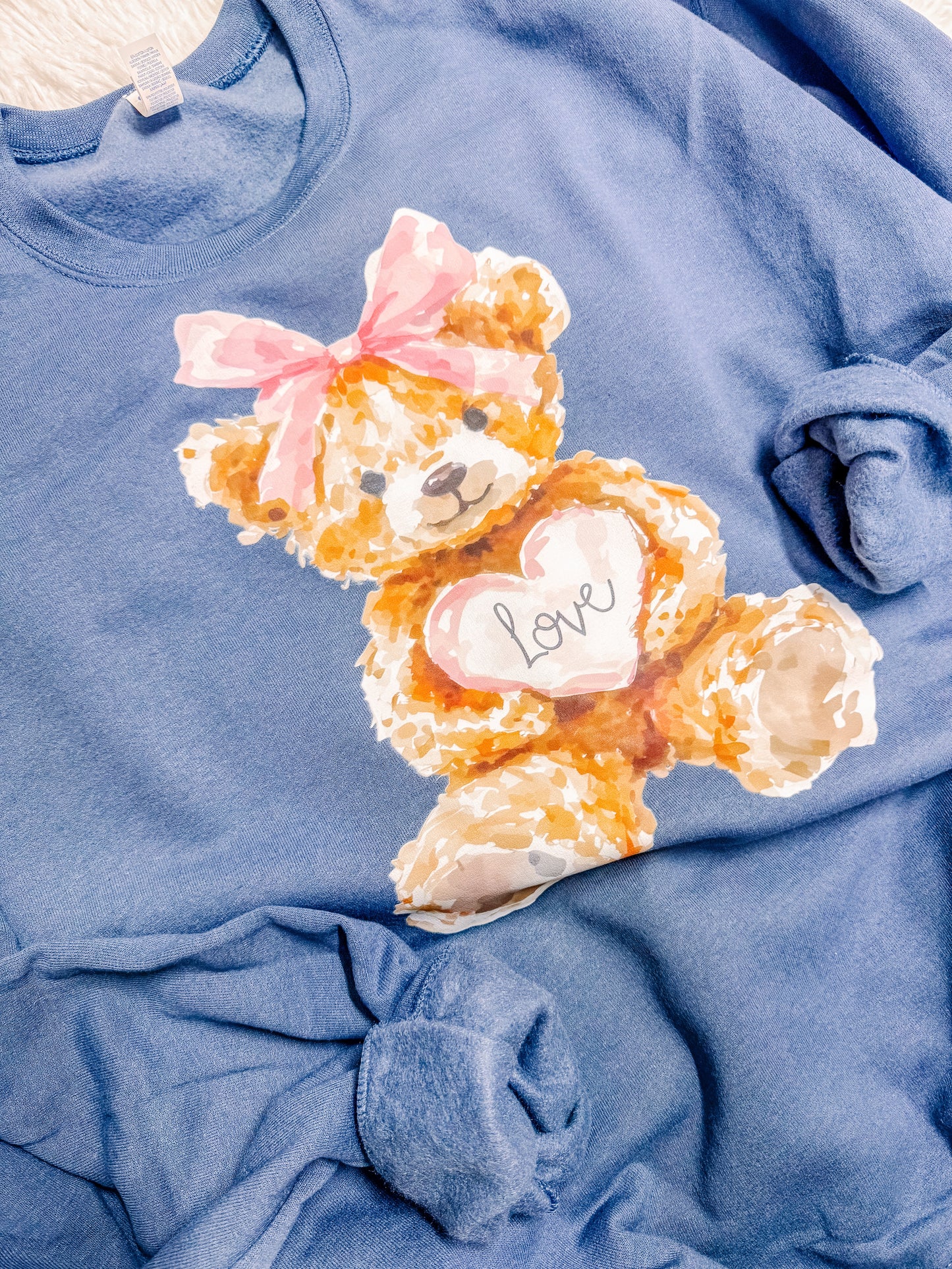 Sweet Love Teddy Valentine's Sweatshirt
