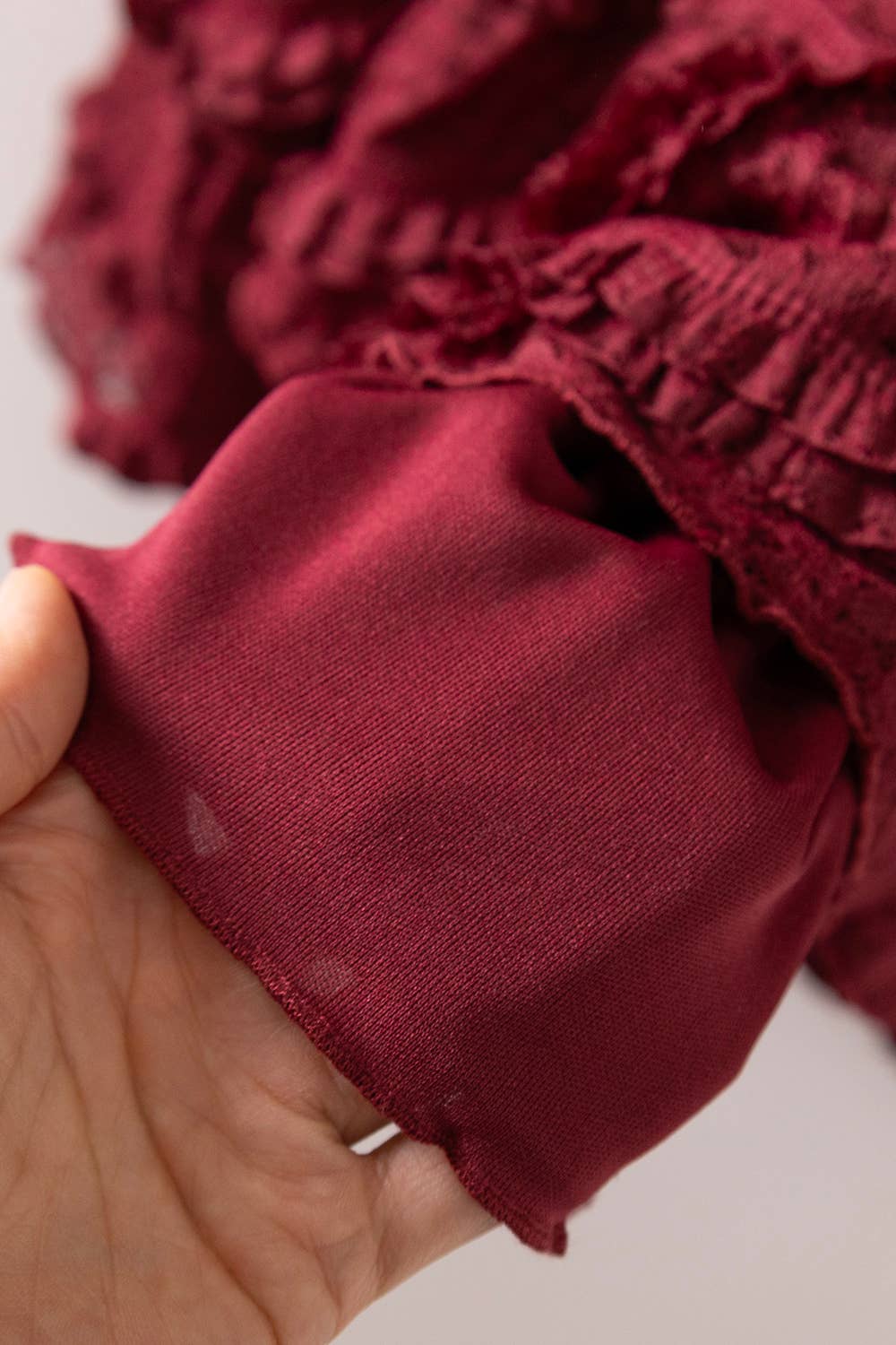 Lace Ruffle Dress