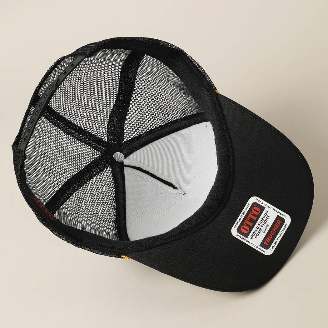 BOATIN Foam Mesh Back Trucker Hat