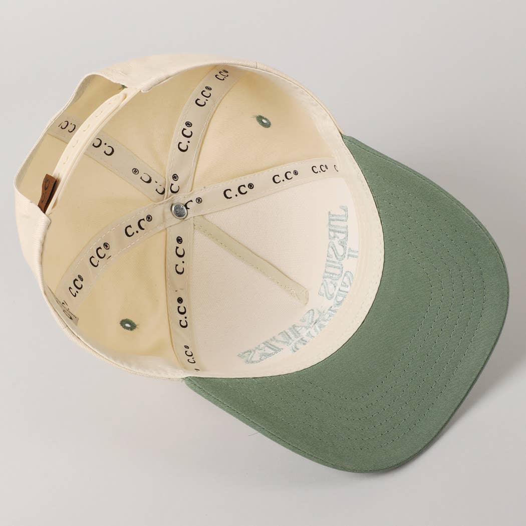JESUS SAVES I SPEND Embroidery Trucker Hat: HOT PINK