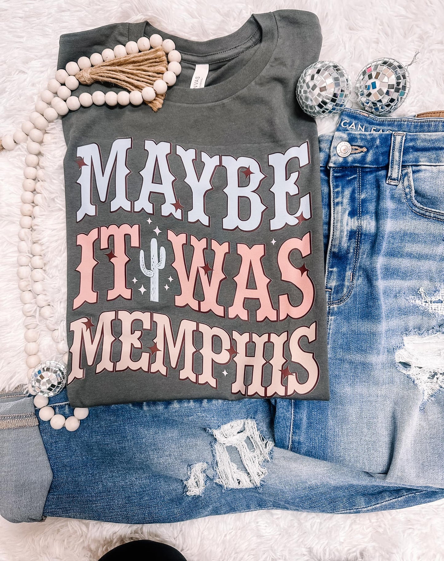 Maybe it was Memphis Western Graphic Tee
