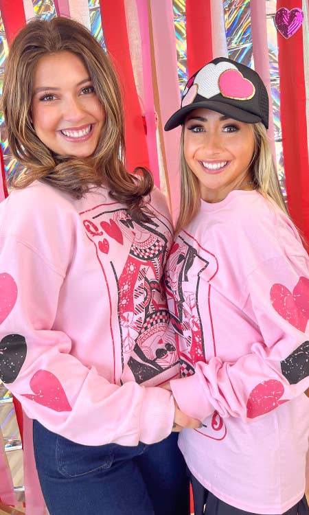 Queen of Hearts Sweatshirt