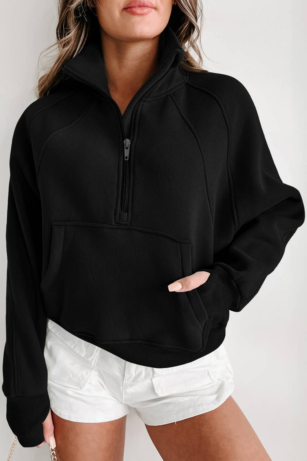 Olive Scuba 3/4 Zip