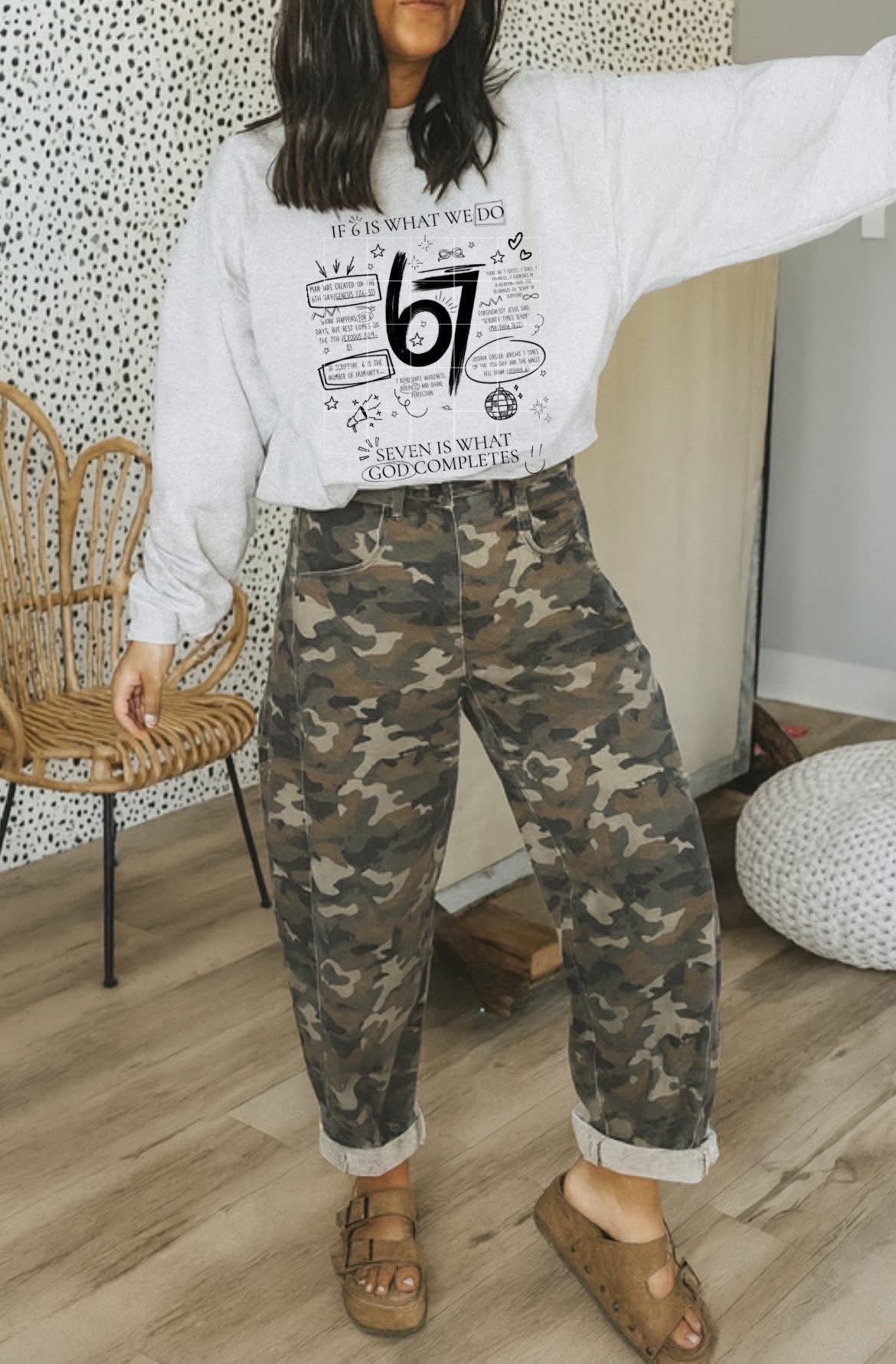67 Faith Sweatshirt