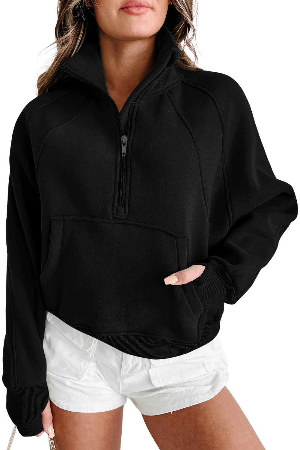 Olive Scuba 3/4 Zip