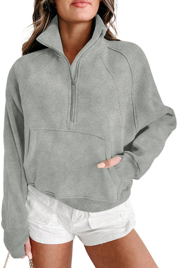 Olive Scuba 3/4 Zip