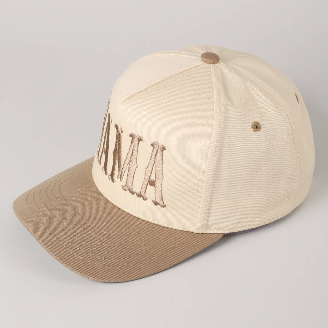 MAMA Embroidery Hat Pink