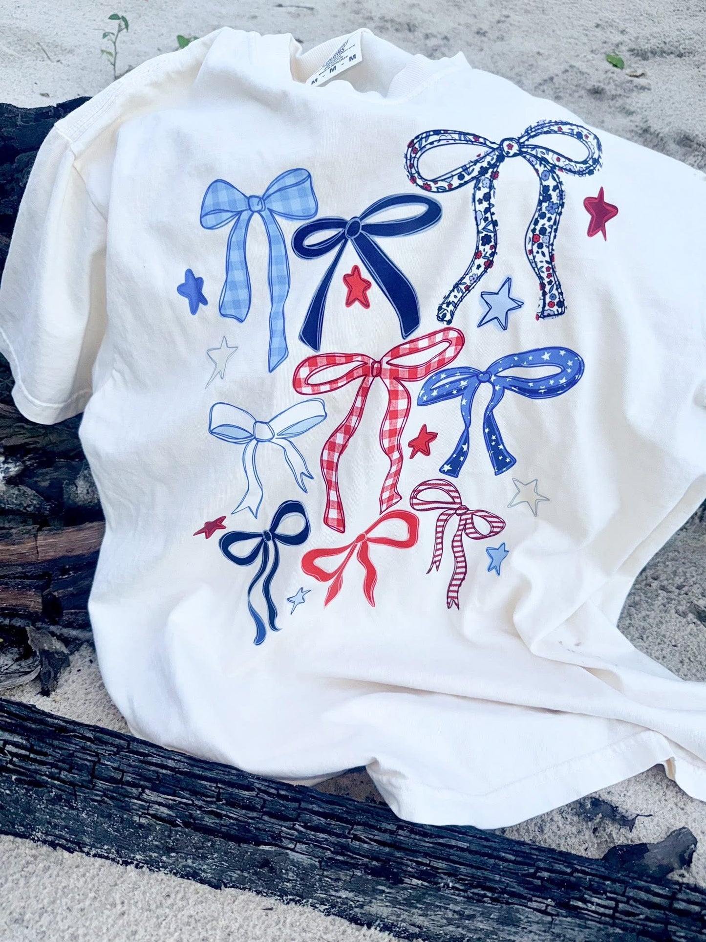 Coquette Patriotic USA Comfort Colors Graphic Tee