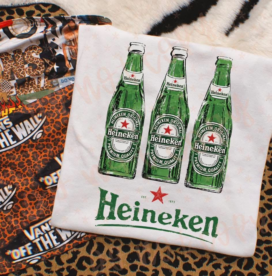 Summer Muted Heineken Comfort Colors Graphic Tee