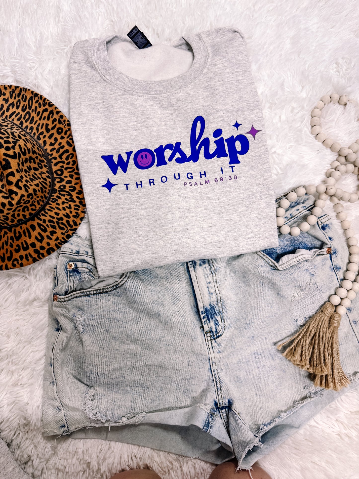 Worship Through It Faith Sweatshirt