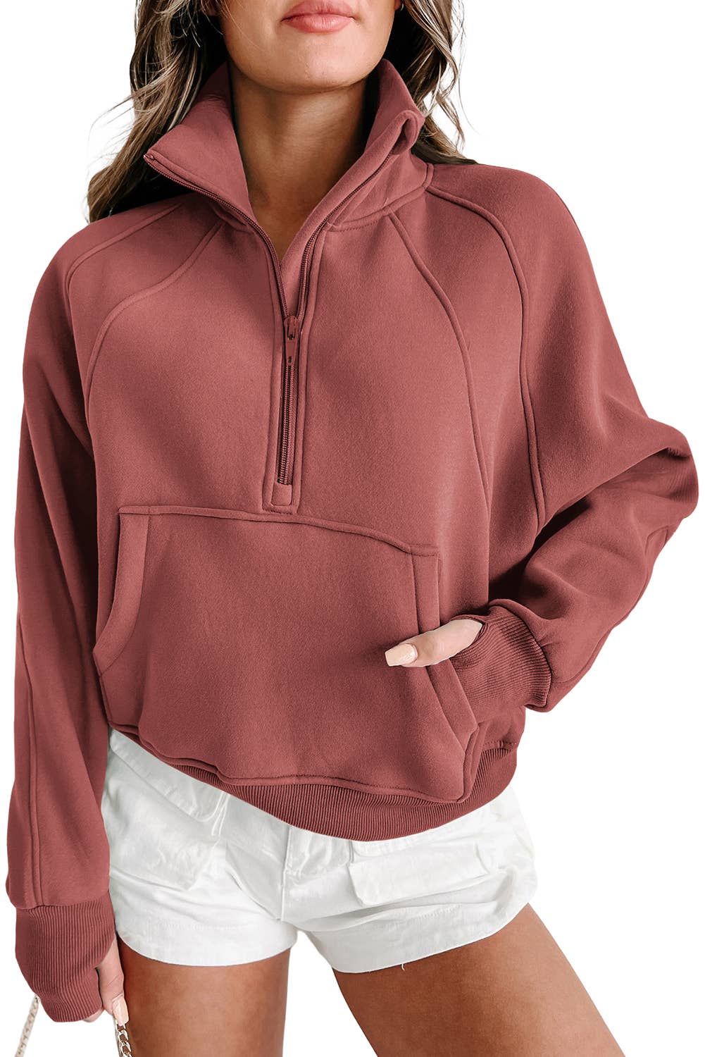 Olive Scuba 3/4 Zip