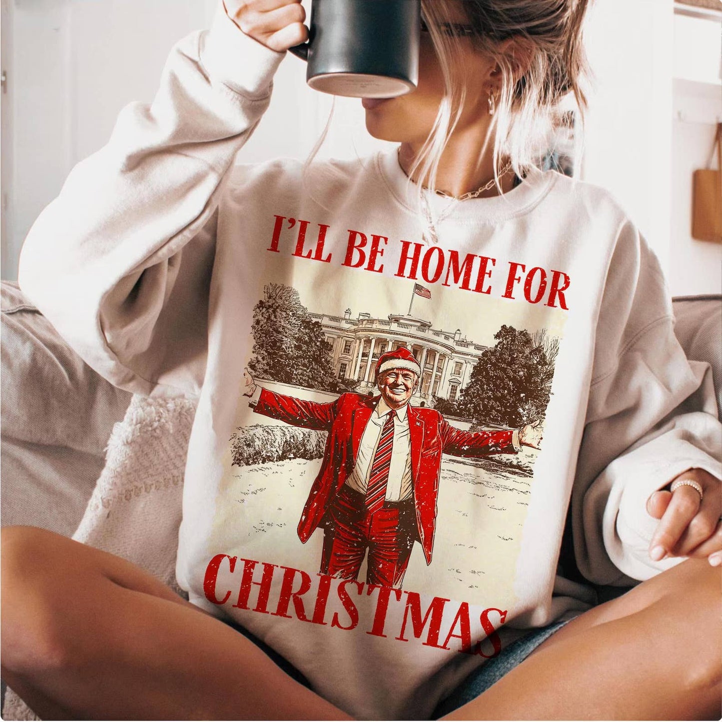 Trump Christmas Sweatshirt