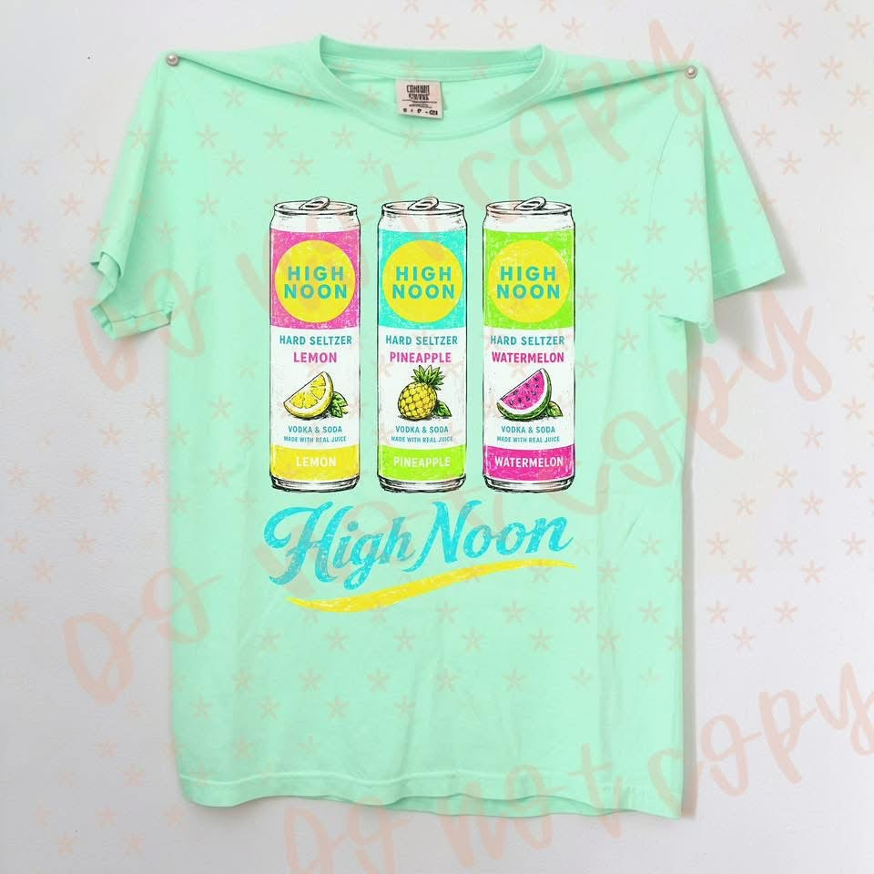 Summer Neon Noons Comfort Colors Graphic Tee