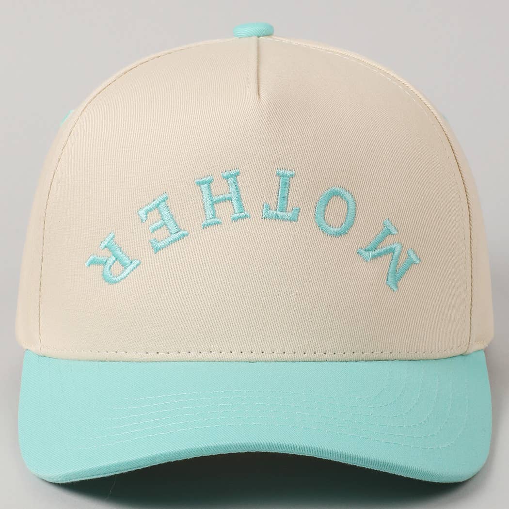 MOTHER Embroidery Cap Black