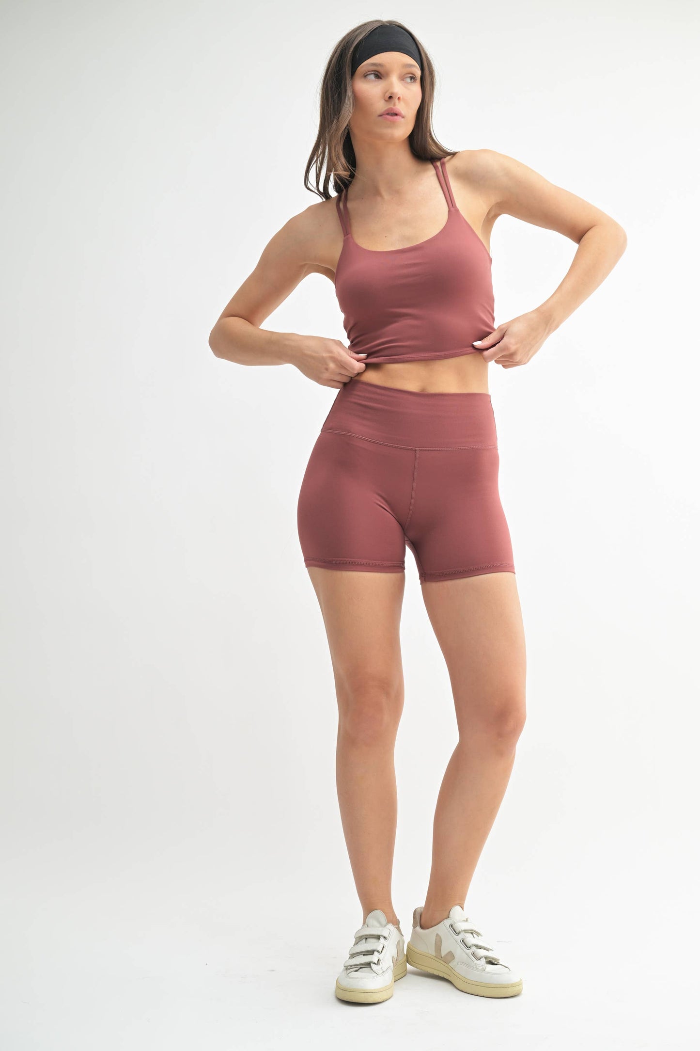 Biker Shorts Brown