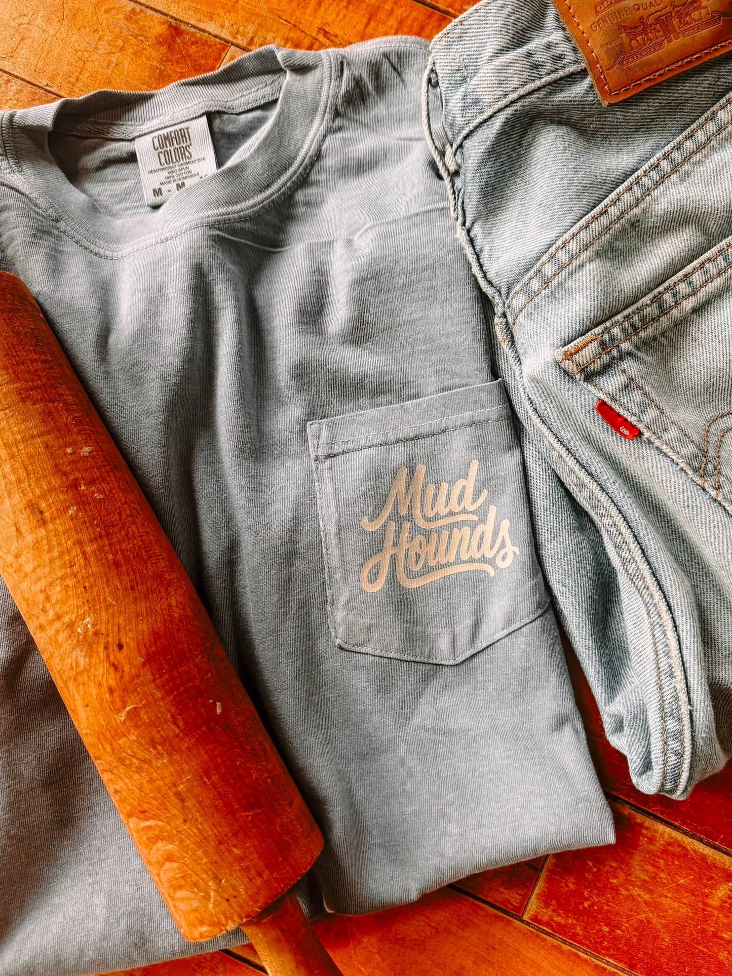 Well Butter my Biscuit, Here Comes my Anxiety Again Graphic Tee Comfort Colors