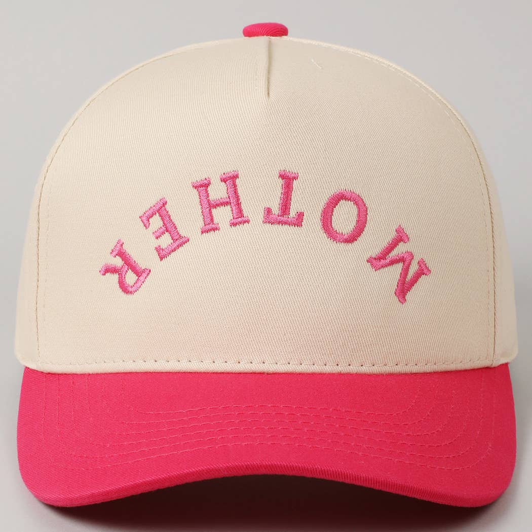 MOTHER Embroidery Cap Black