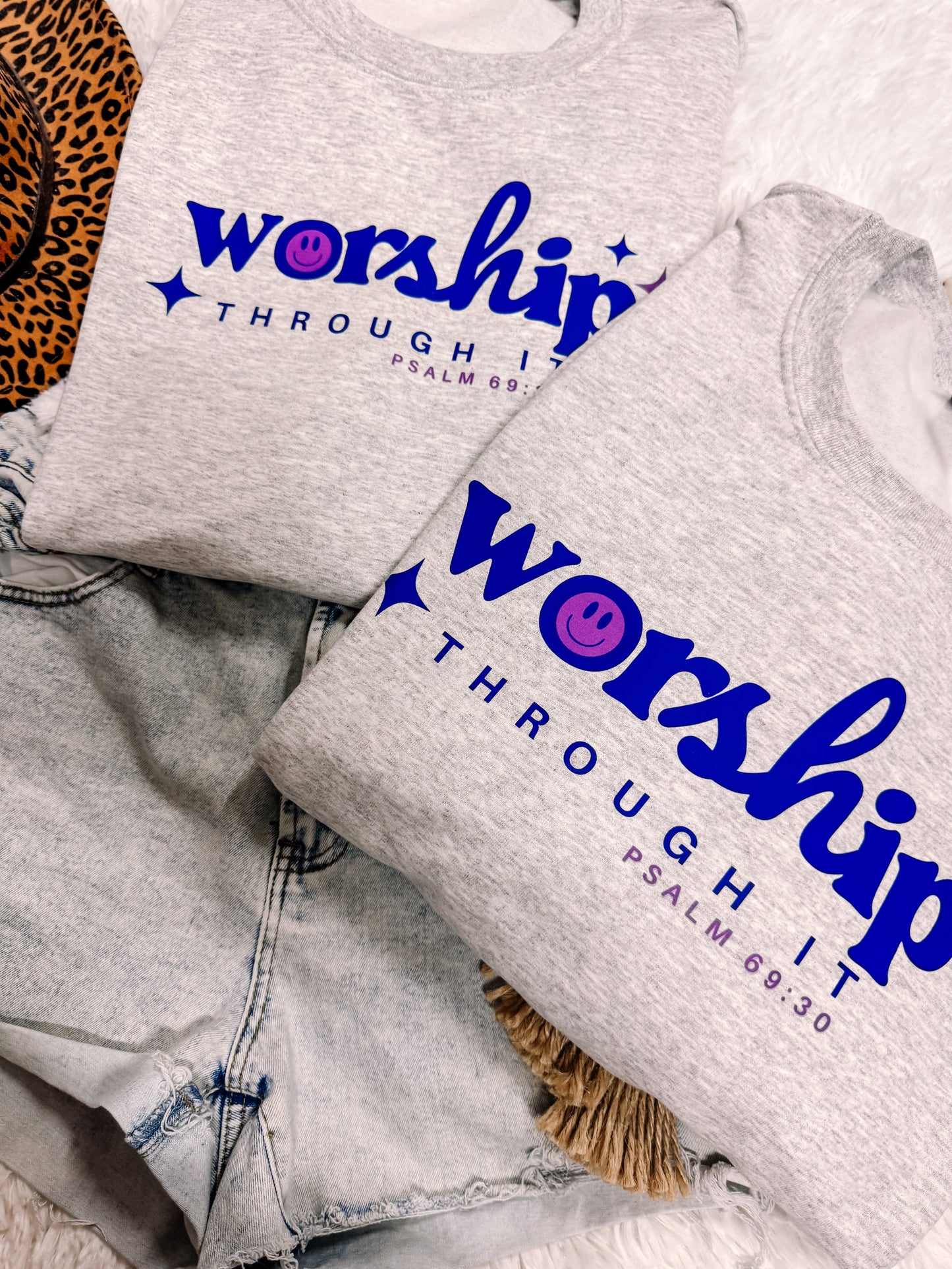Worship Through It Faith Sweatshirt