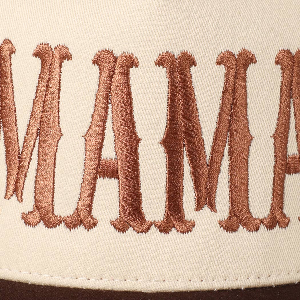 MAMA Embroidery Hat Pink