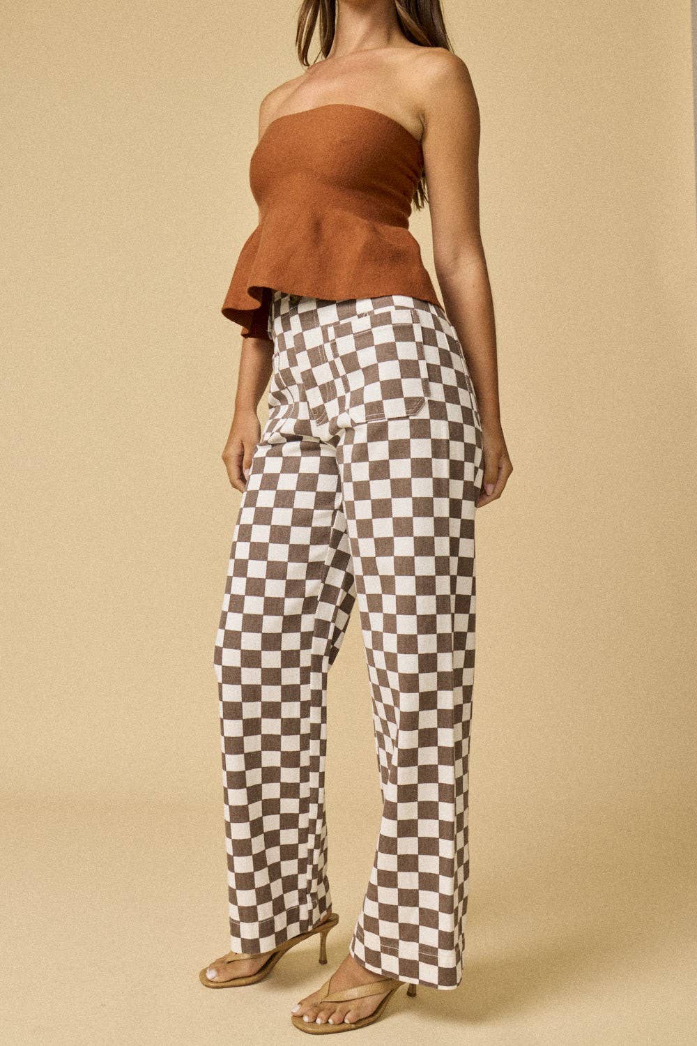 Checkered Red Bottoms