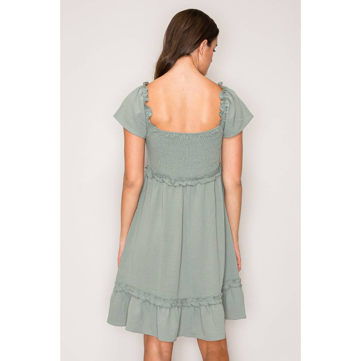 Flutter Sleeve Dress