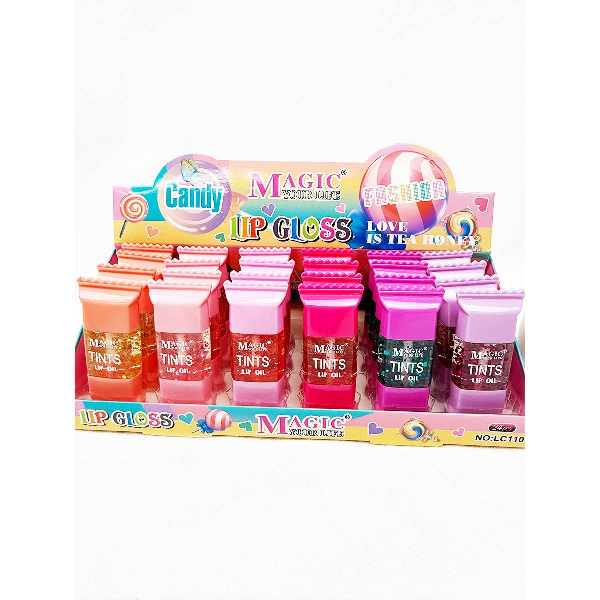 Candy Lip Gloss: MIX COLOR / ONE(24)