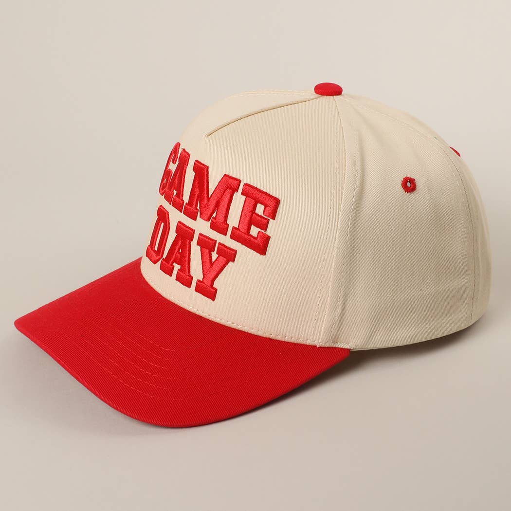 GAME DAY Embroidered Trucker Hat