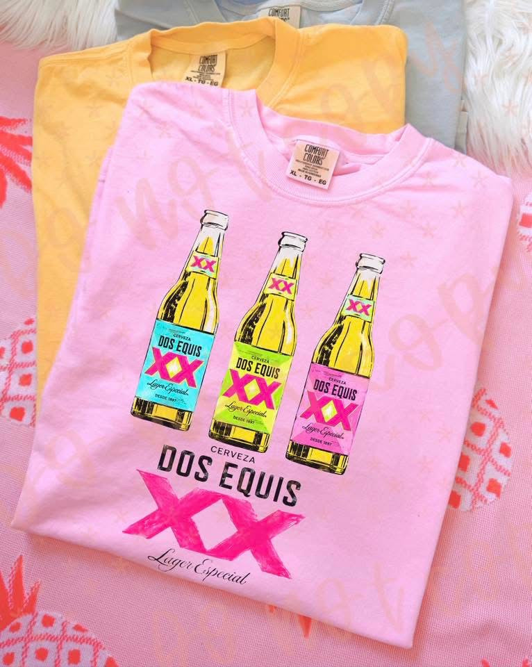 Summer Neon Dos Comfort Colors Graphic Tee