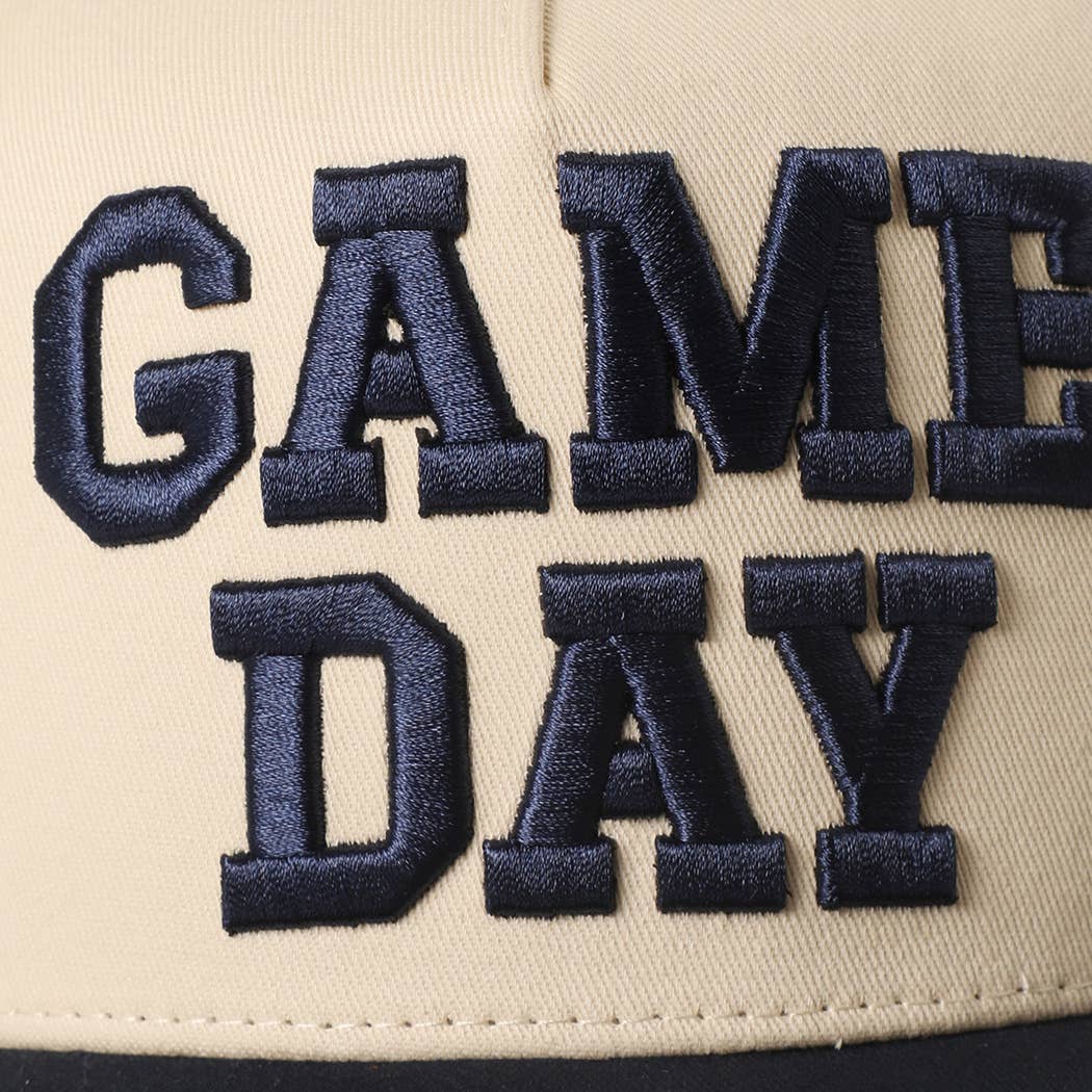 GAME DAY Embroidered Trucker Hat