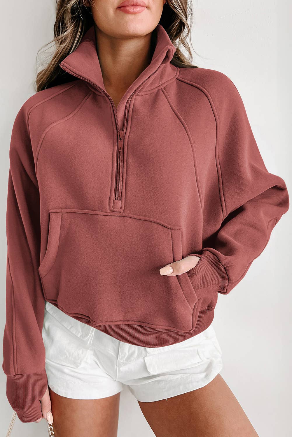 Olive Scuba 3/4 Zip