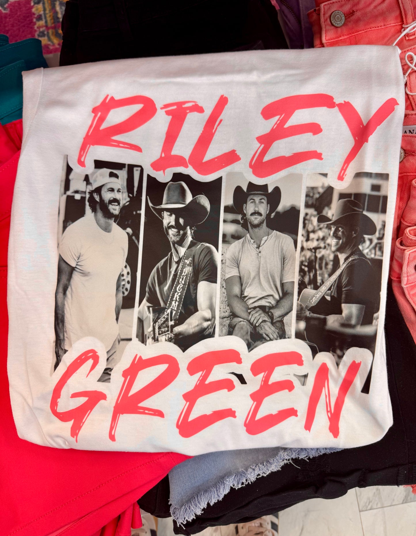 Riley Green Collage Tee