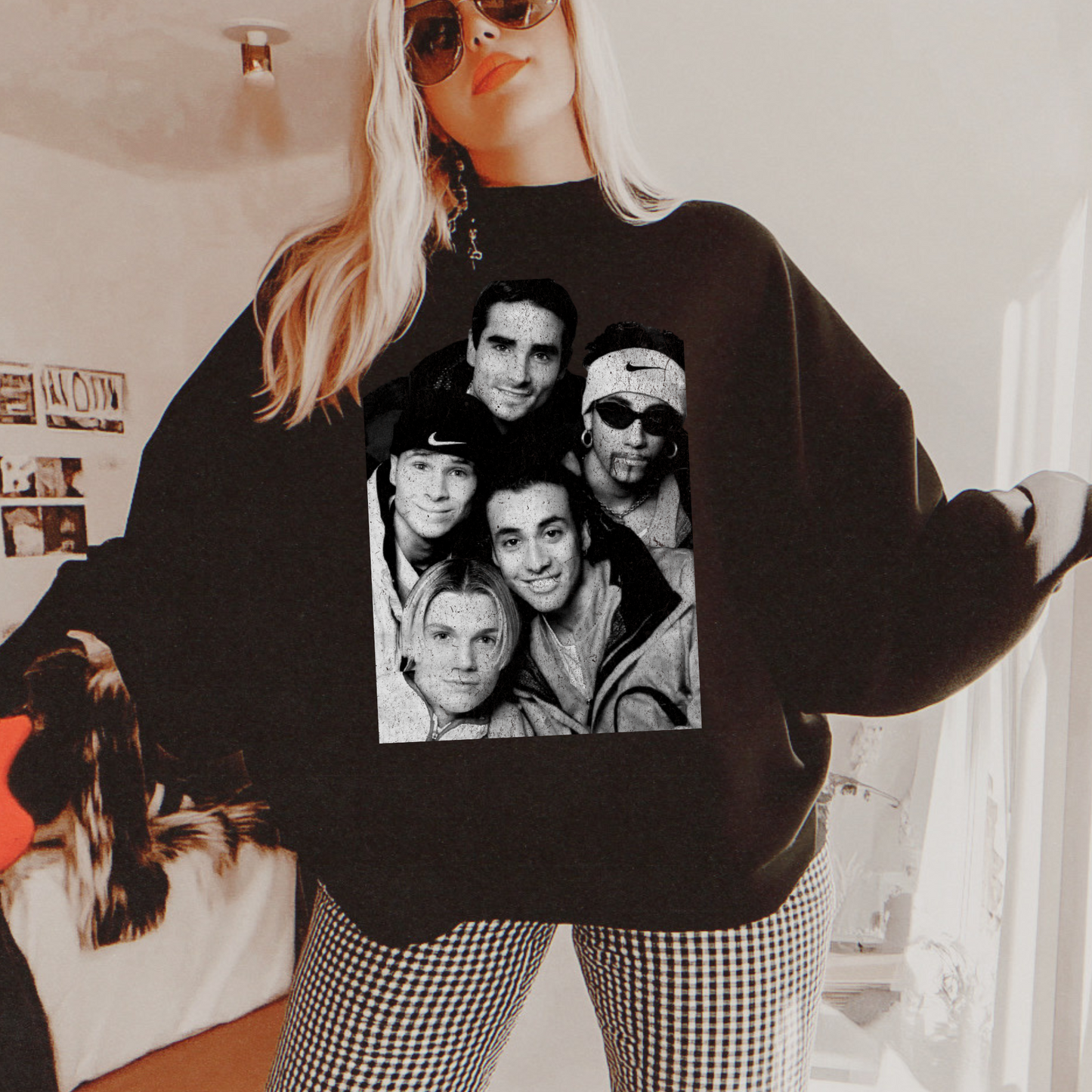BSB Half Toned Silhouette Sweatshirt
