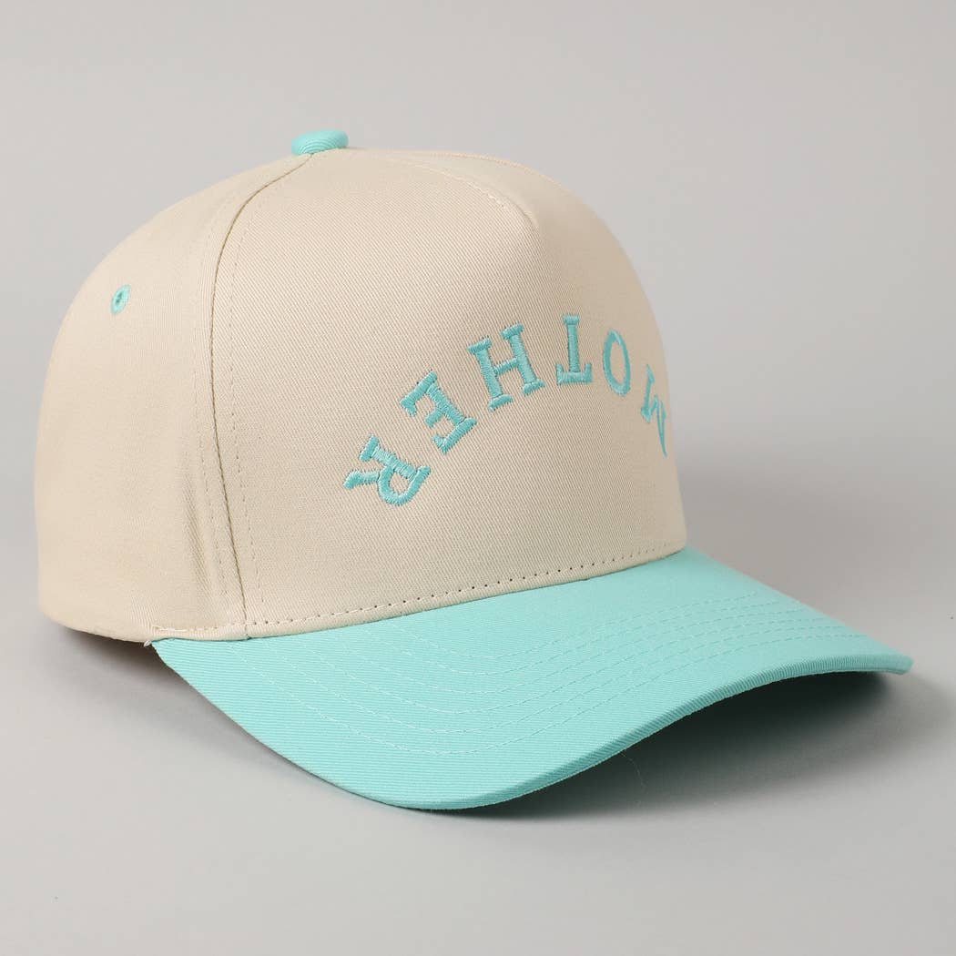 MOTHER Embroidery Cap Black
