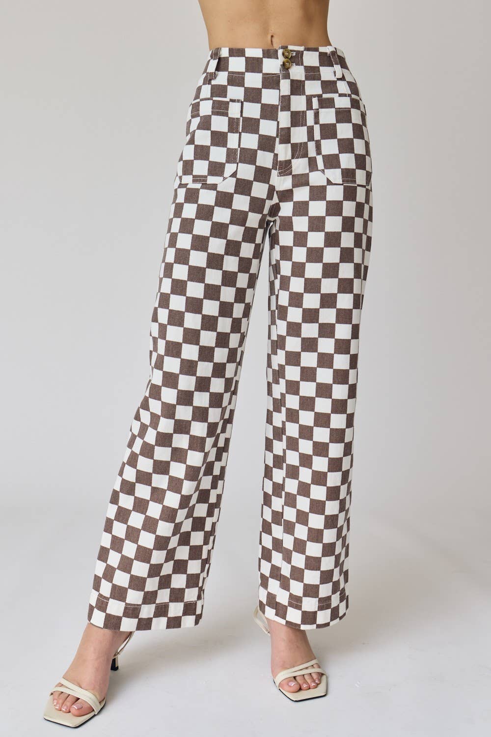 Checkered Red Bottoms