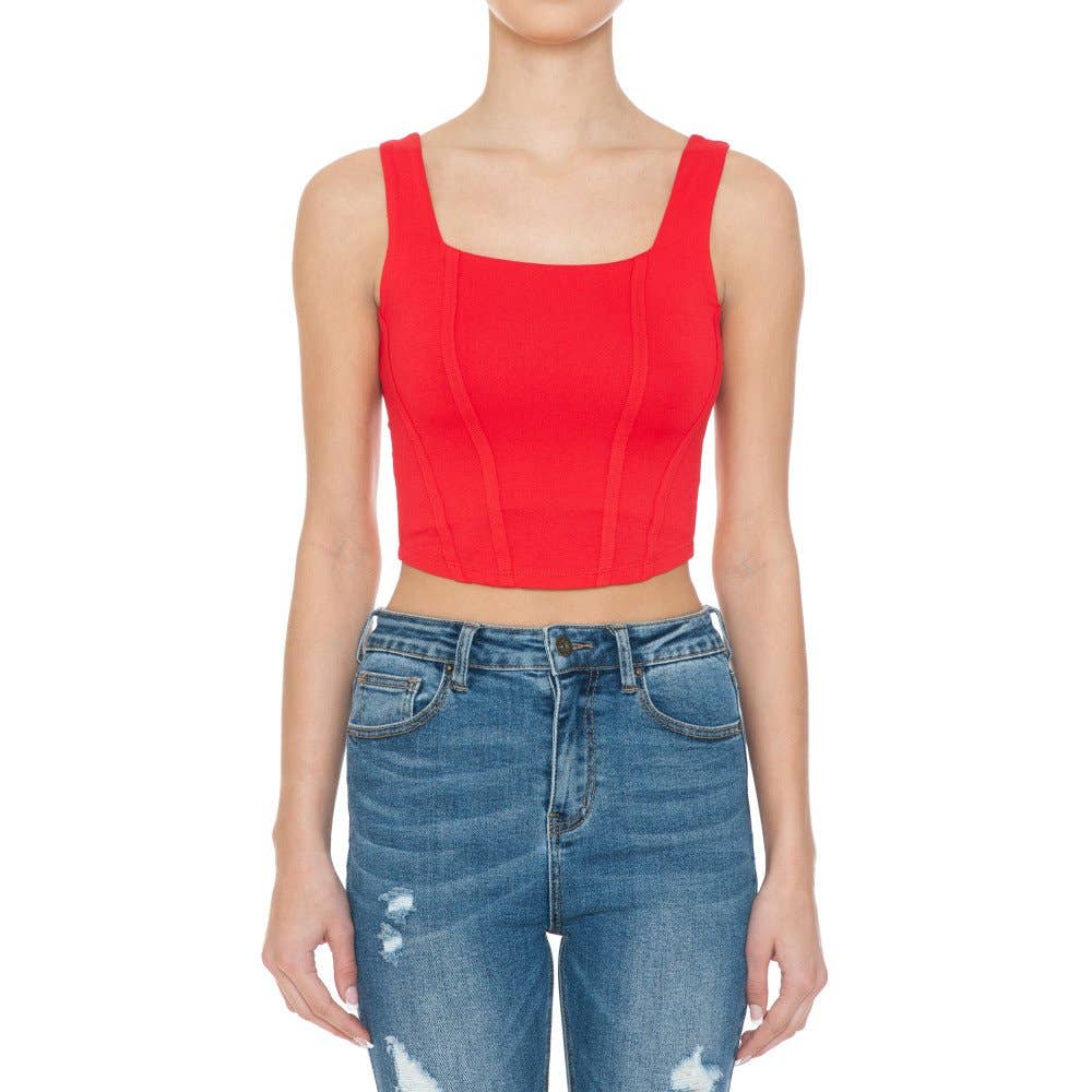 Pink Corset Top