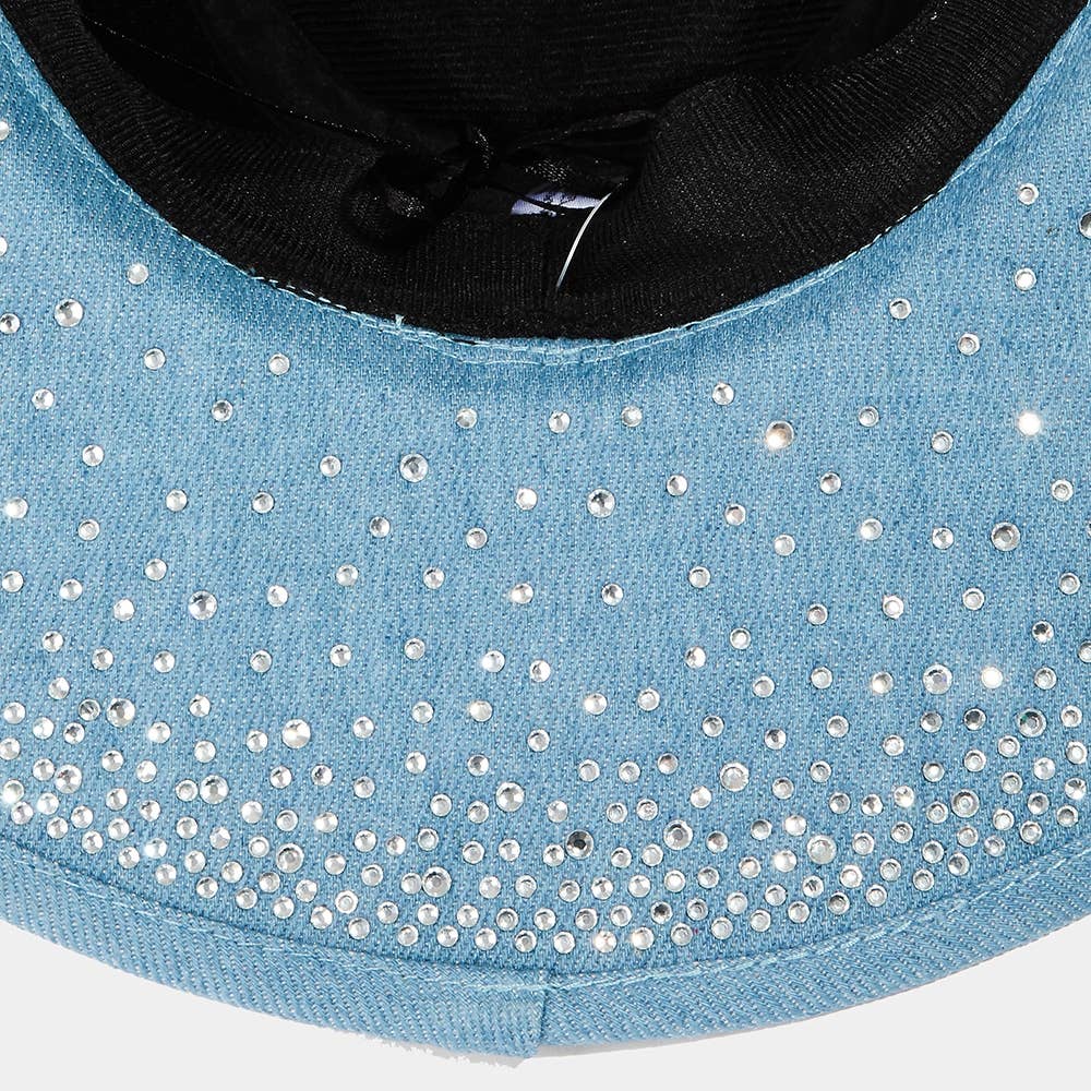 Rhinestone Studded Cowboy Hat