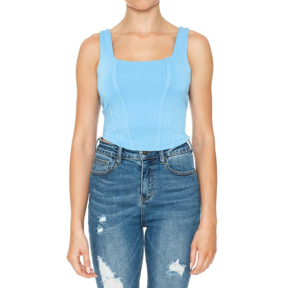 Pink Corset Top