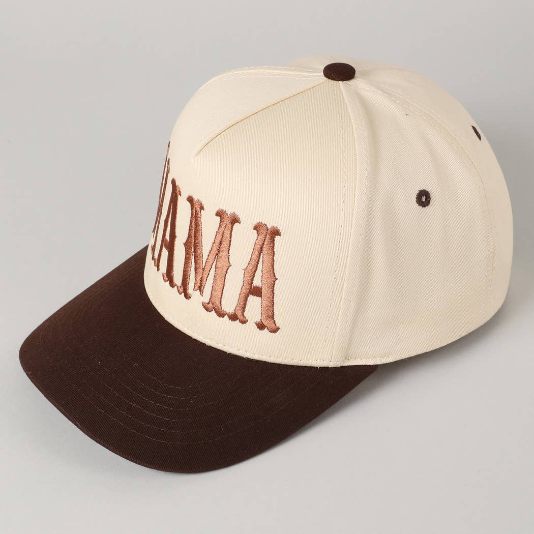 MAMA Embroidery Hat Pink