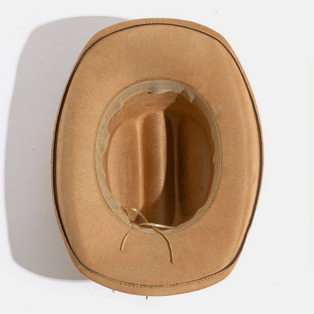Star Layered Strap Cowboy Hat