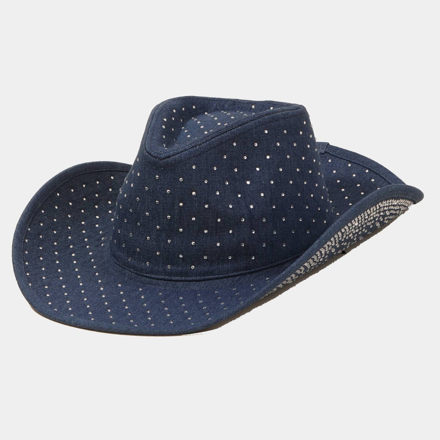 Rhinestone Studded Cowboy Hat