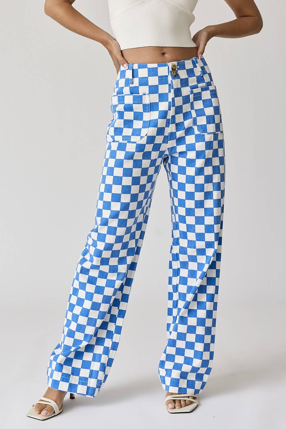 Checkered Red Bottoms