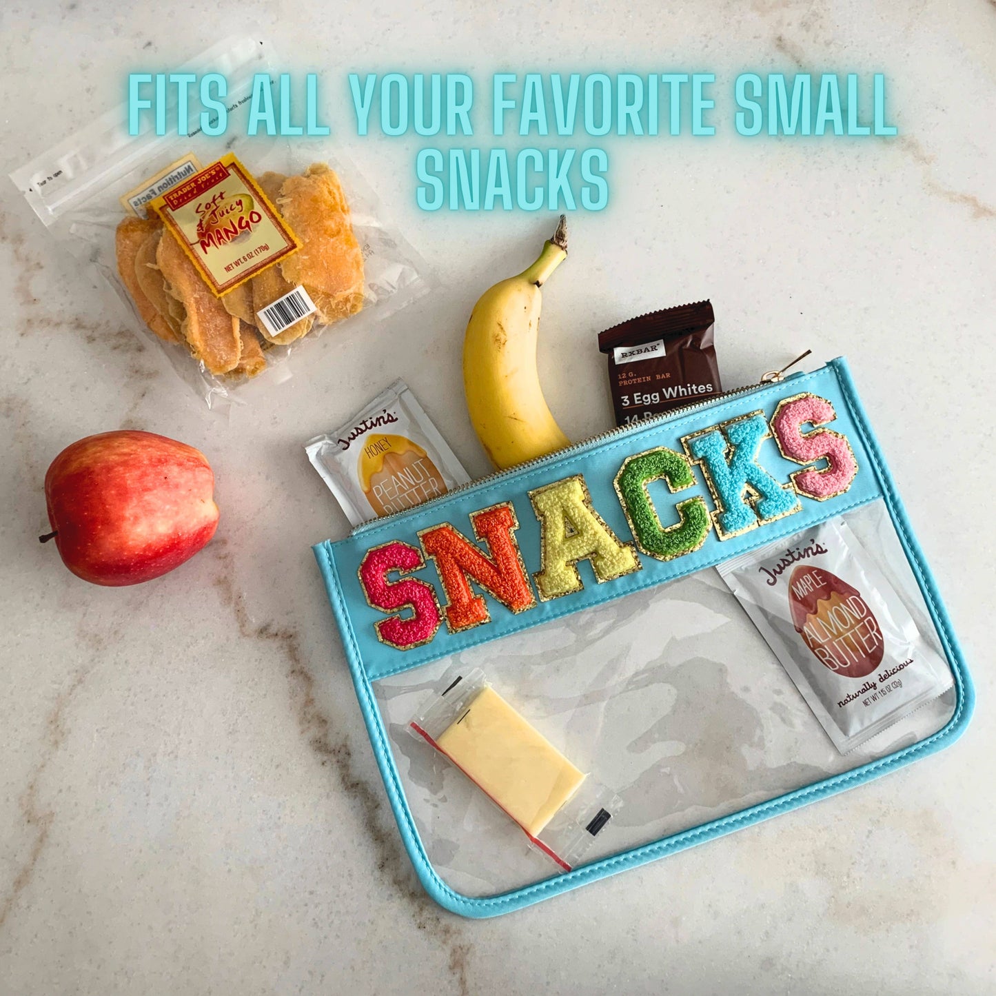 Large Patch Pouch - SNACKS