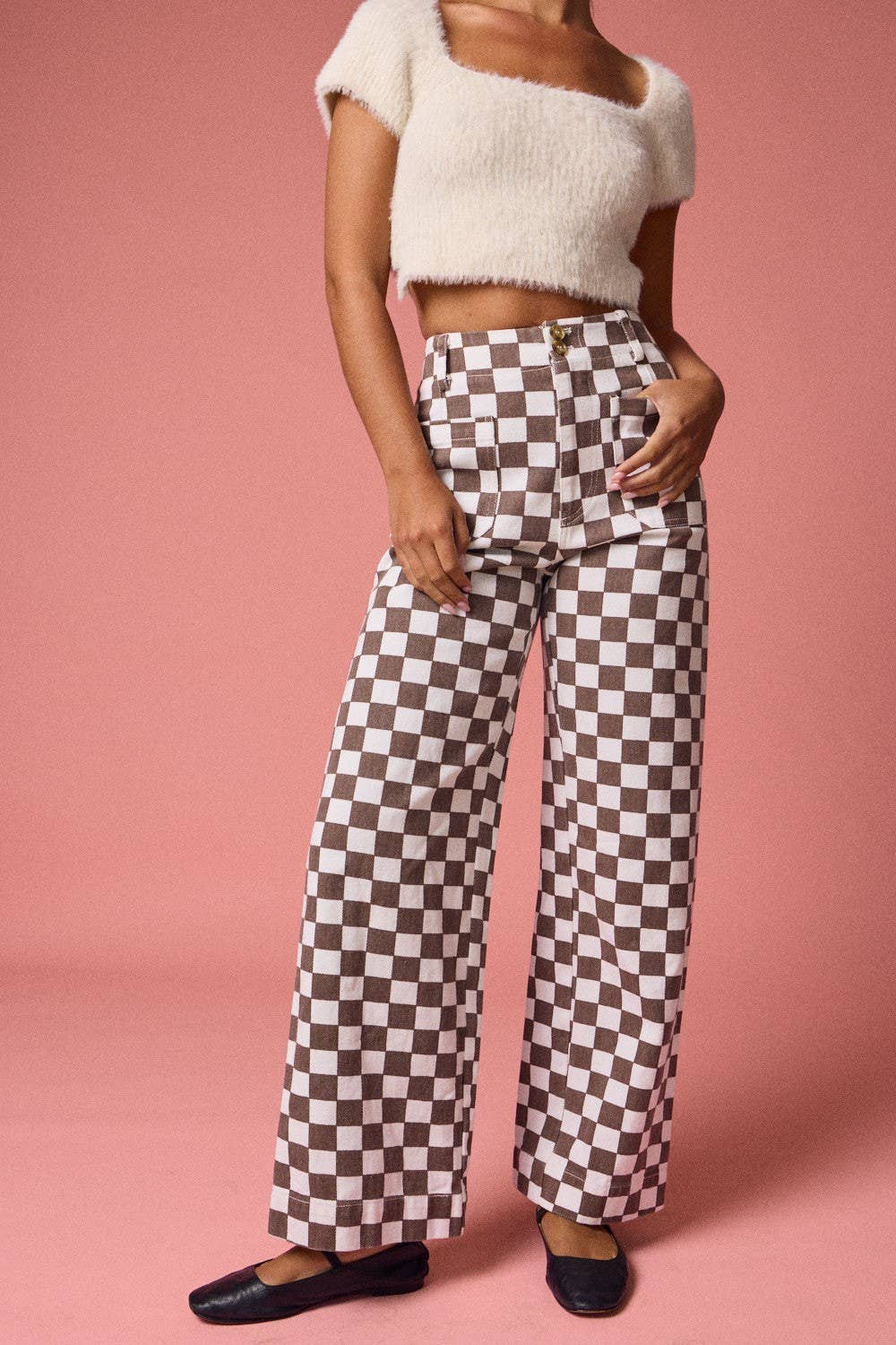 Checkered Red Bottoms
