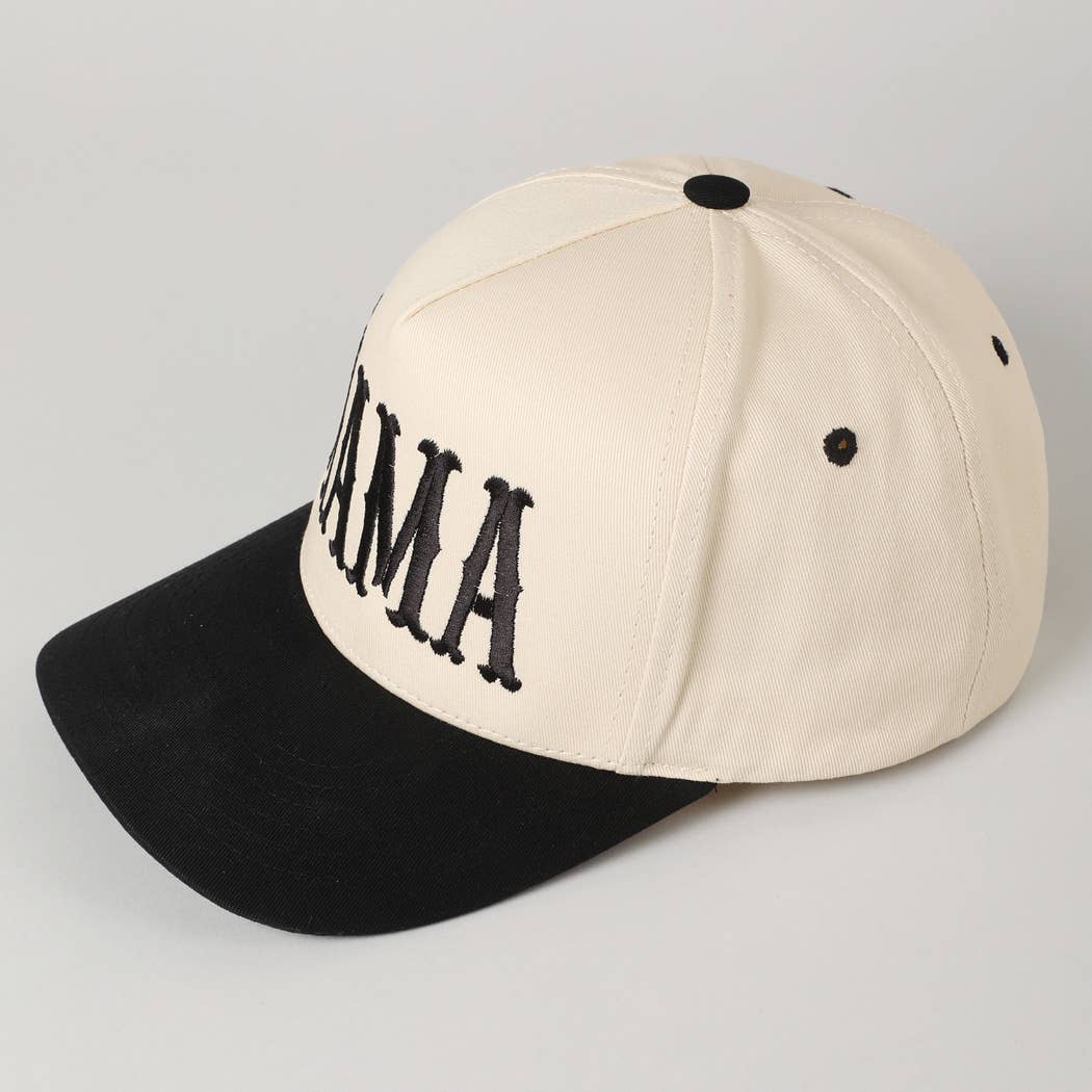 MAMA Embroidery Hat Pink