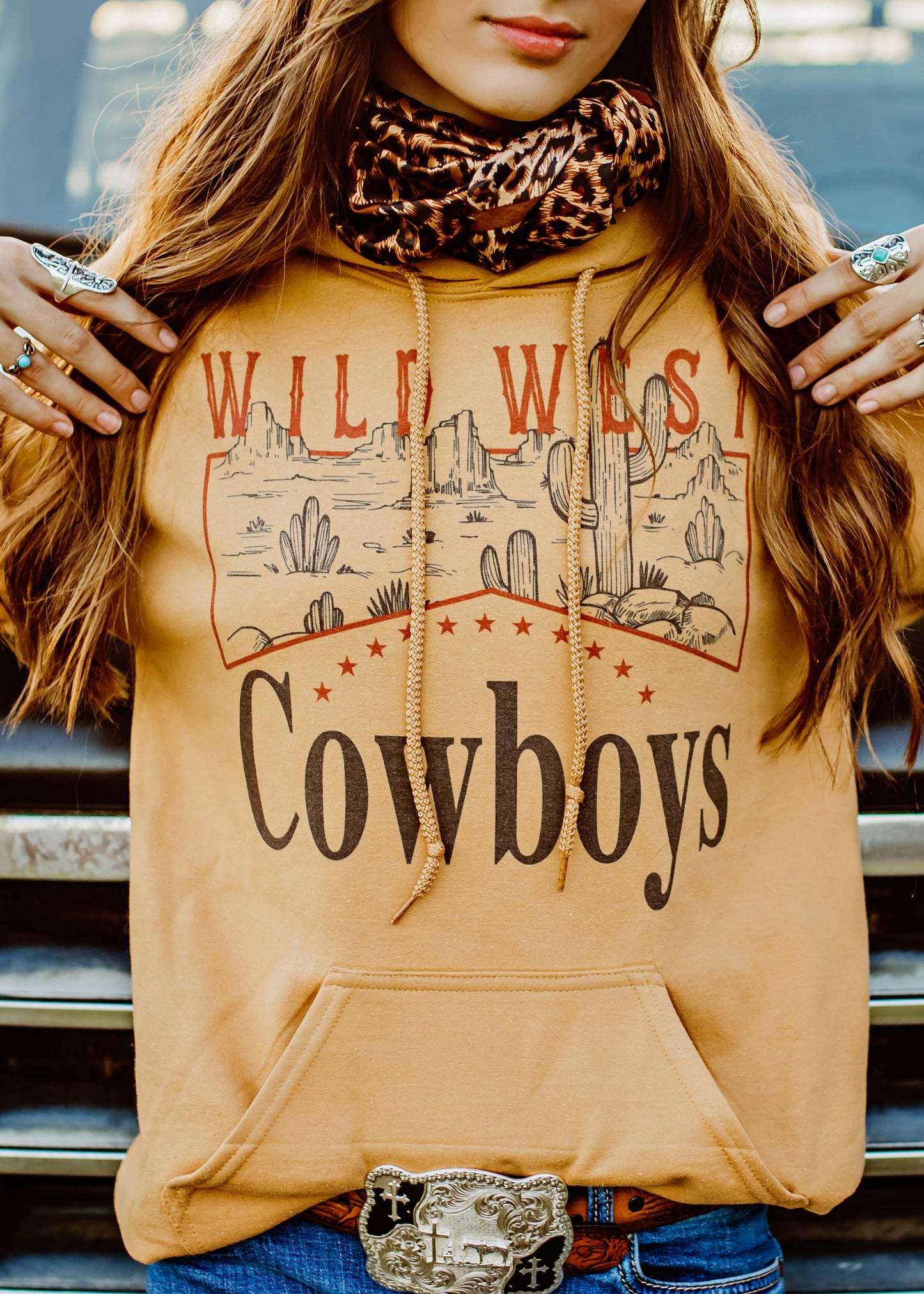Wild West Cowboys Hoodie