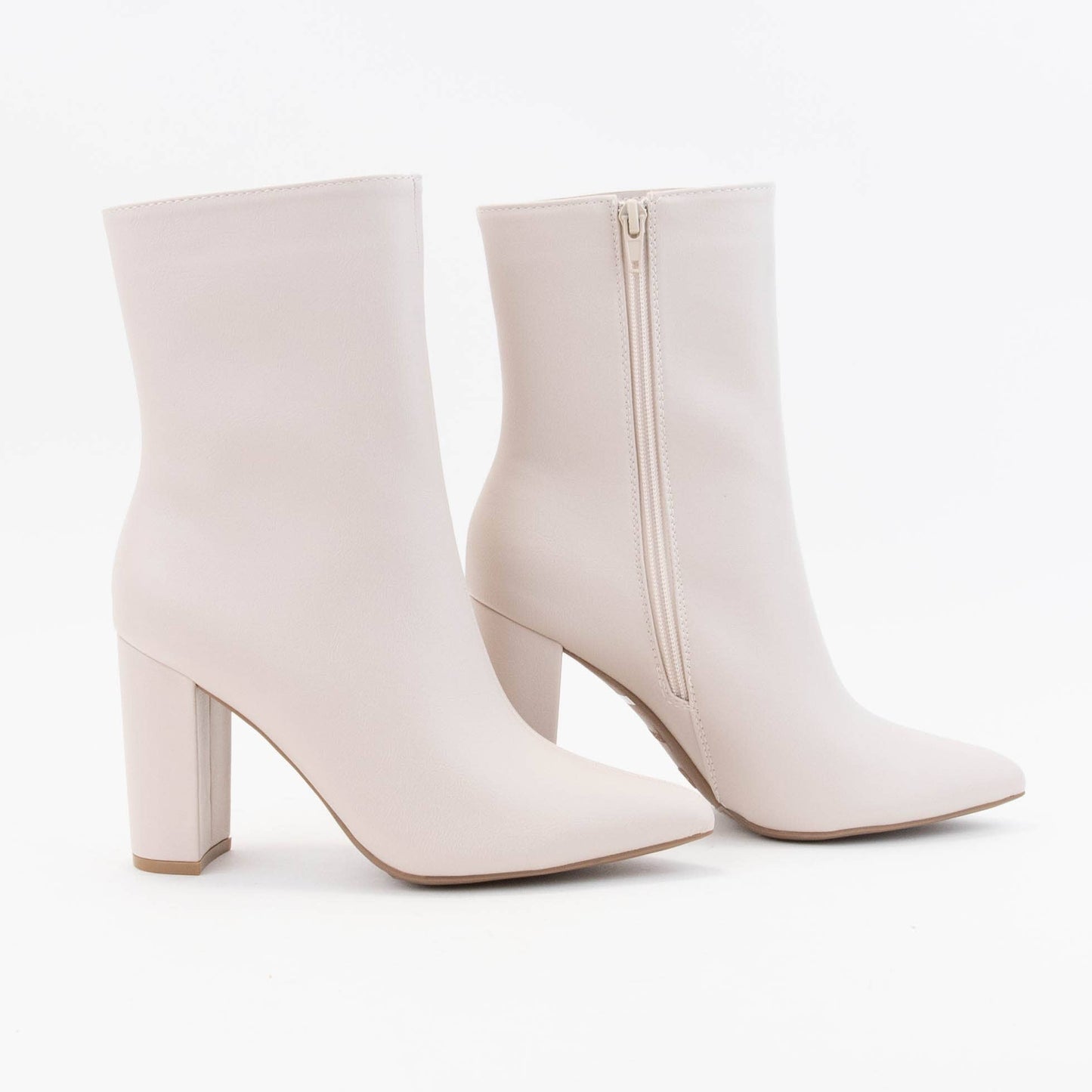 White Retro Boots