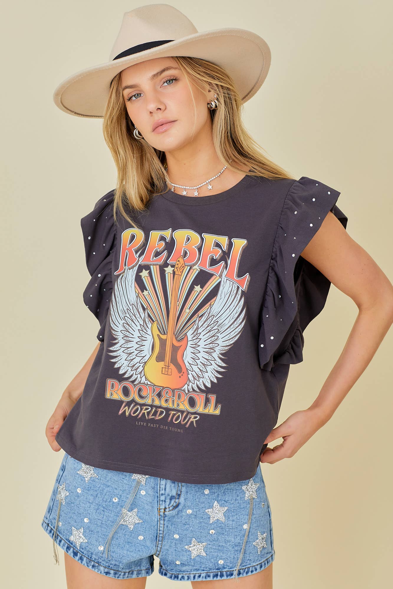 Rock n Roll Rebel Tee